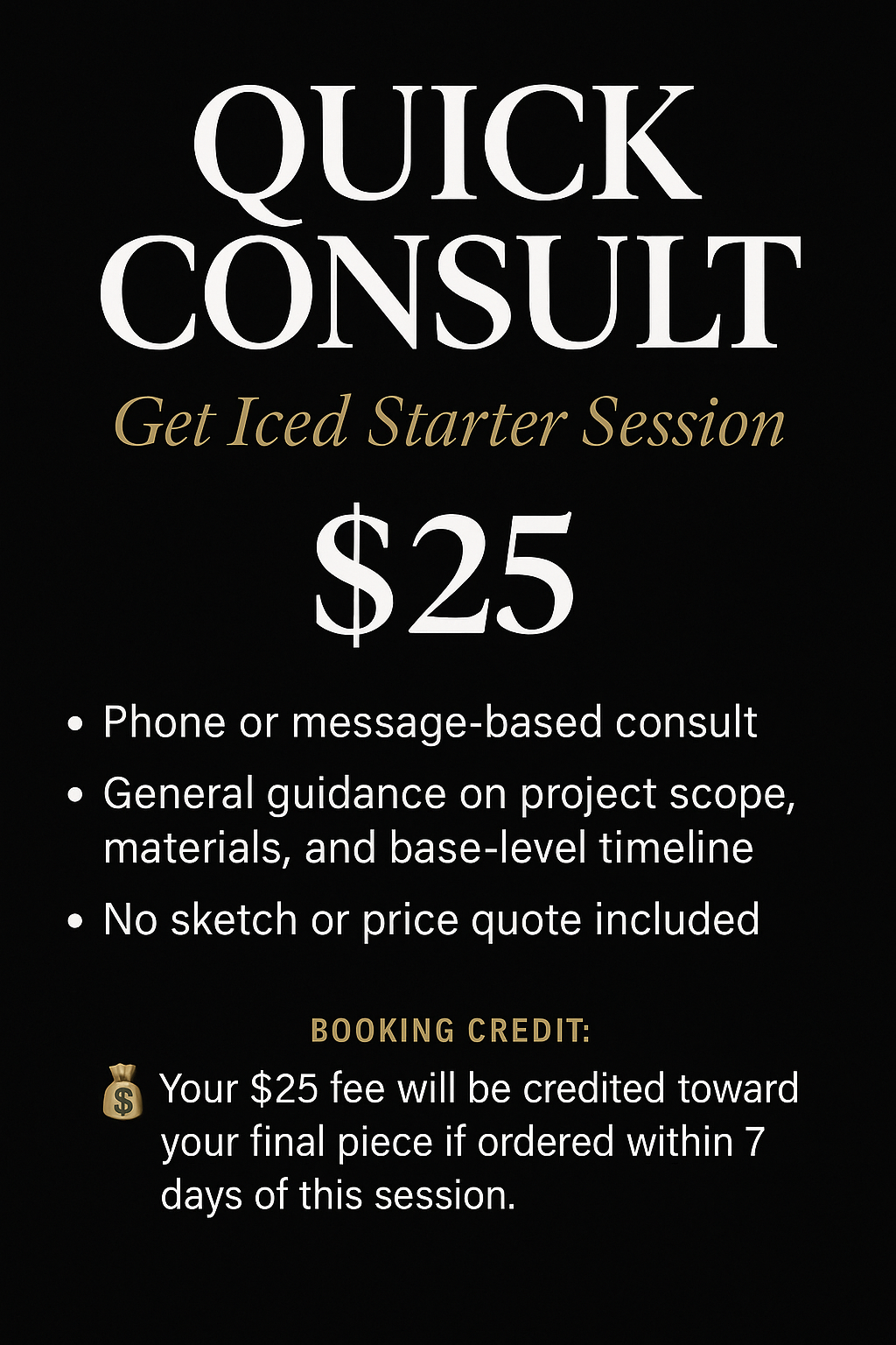 🥶 Premium Design Consultation
